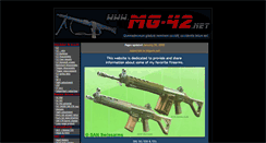 Desktop Screenshot of mg-42.net